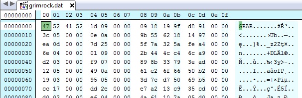 Legend of Grimrock DAT file header