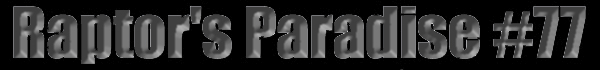Raptor's Paradise #77